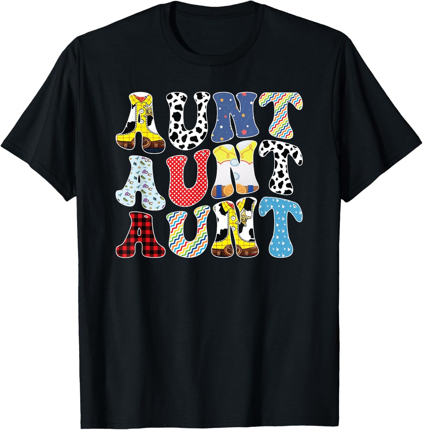Toy Funny Aunt Story Boys Mom Mother's Day T-Shirt - T-Shirt | Black