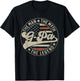 G-pa The Man The Myth The Legend Us Flag Father's Day T-Shirt - T-Shirt | Black