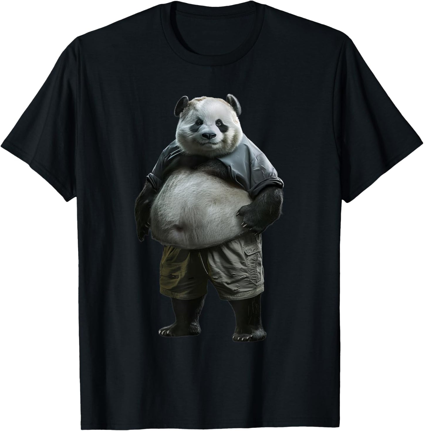 Fat Panda T-Shirt - T-Shirt | Black