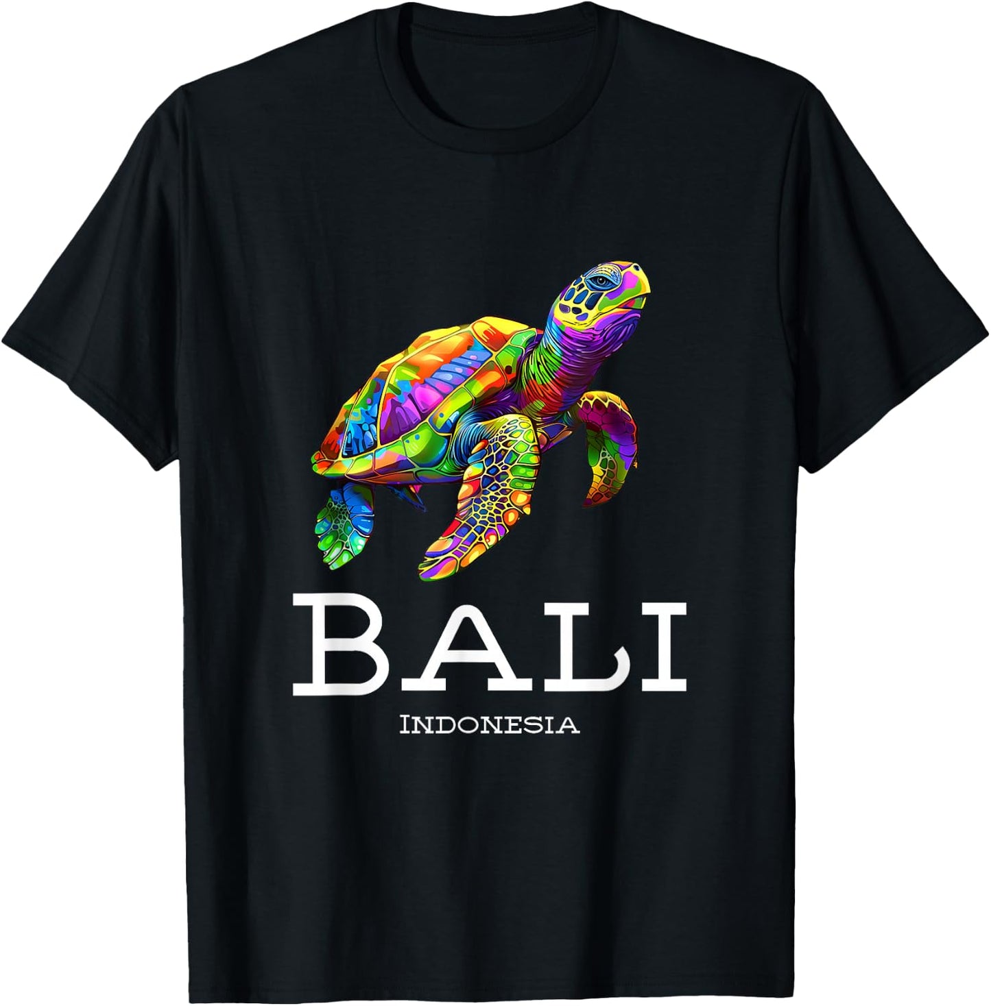 Bali Souvenir Bali Indonesia Souvenir / Bali , Small, Black T-Shirt - T-Shirt | Black