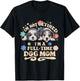 I'm not retired i'm a full time dog mom T-Shirt - T-Shirt | Black