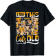 Fortieth Birthday - 40th Forty Years Old Birthday 40 Cats T-Shirt - T-Shirt | Black