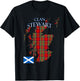 Stewart Scottish Clan Tartan Scotland T-Shirt - T-Shirt | Black