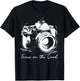 Photographer Focus On The Good Camera Vintage Photography T-Shirt - T-Shirt | Black