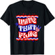 Hippie 4th of July Wave that Flag USA Independence Day Kids Men T-Shirt - T-Shirt | Black