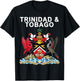Trinidad and Tobago Crest T-Shirt - T-Shirt | Black