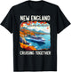 New England Canada Cruise, Cruising Together Fall Autumn T-Shirt - T-Shirt | Black
