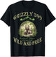 Queen Of The Teton Grizzly 399 Bear Wildlife Forest Preserve T-Shirt - T-Shirt | Black