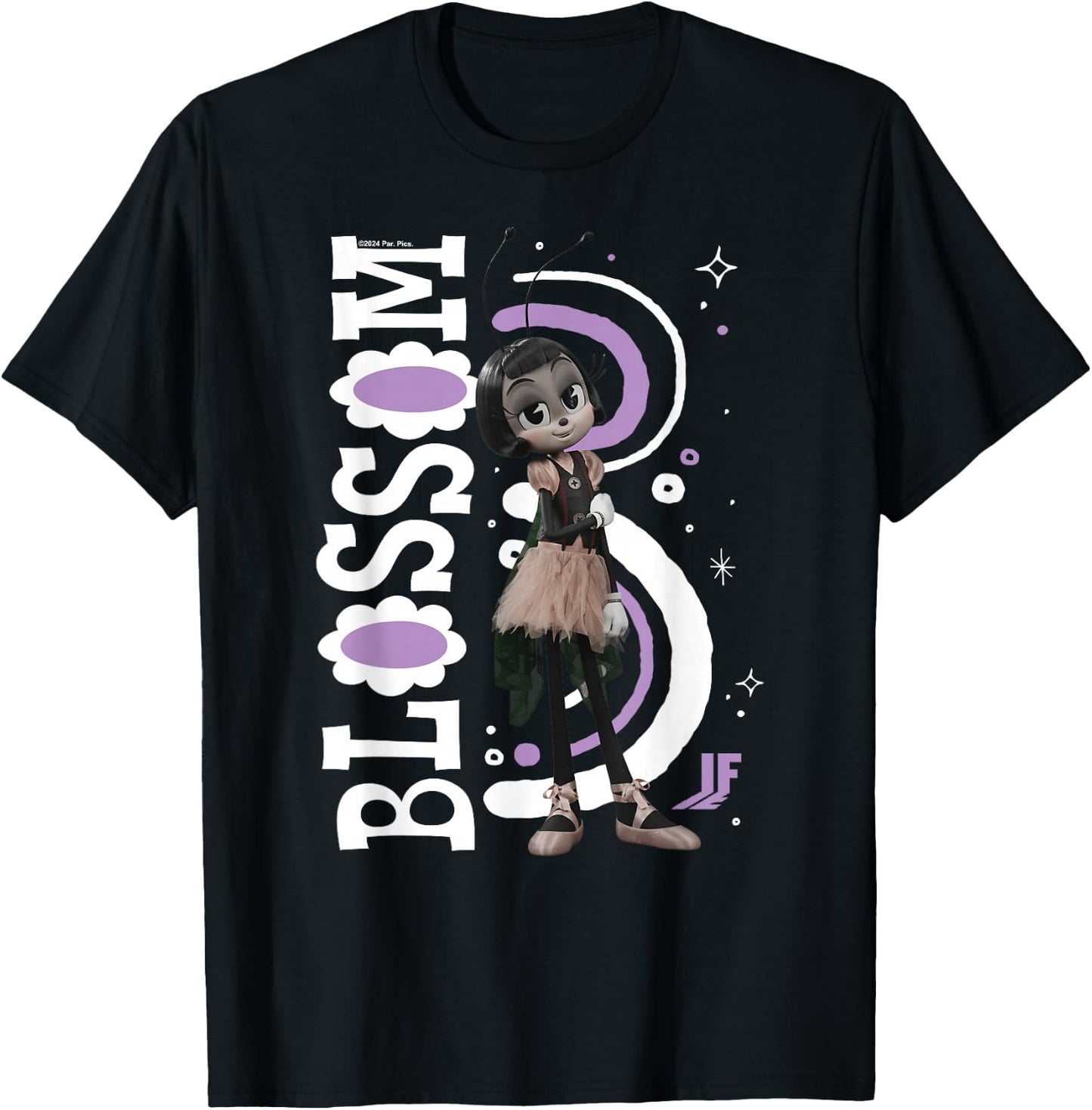 IF Movie - Blossom Character T-Shirt - T-Shirt | Black