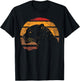 Jaguar Retro Vintage 80s Style Jaguar Wild Animals Lover T-Shirt - T-Shirt | Black