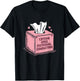 Crying Over Fictional Characters - Funny Movie Series Lover T-Shirt - T-Shirt | Black