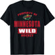Minnesota Wild Property Black NHL Officially Licensed T-Shirt - T-Shirt | Black