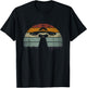 Retro UFO Alien T-Shirt - T-Shirt | Black
