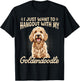 Goldendoodle Dog Breed I Just Want To Hangout With My T-Shirt - T-Shirt | Black