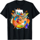 Art Supplies Painters Palette Paints Brushes Easel Painting T-Shirt - T-Shirt | Black