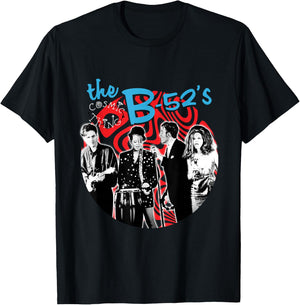 The B-52s - Cosmic Thing Swirl T-Shirt - T-Shirt | Black