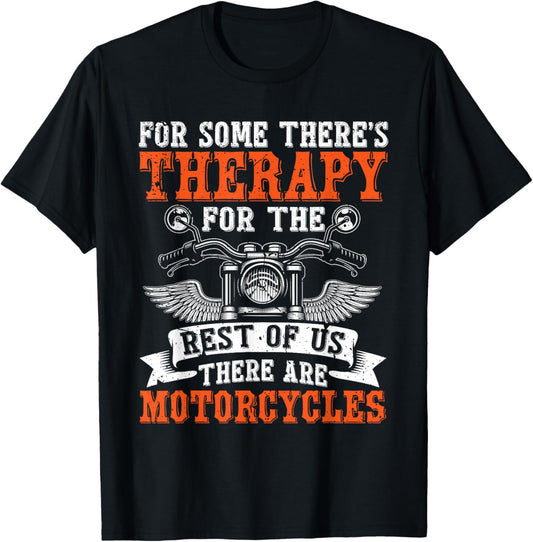 Funny Biker Art Motorcycle Motorbike Rider T-Shirt - T-Shirt | Black