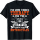 Funny Biker Art Motorcycle Motorbike Rider T-Shirt - T-Shirt | Black
