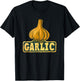 Garlic Statement Costume for funny Adults and Kids T-Shirt - T-Shirt | Black