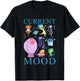Disney Pixar Inside Out 2 Current Mood Many Emotions Vintage T-Shirt - T-Shirt | Black