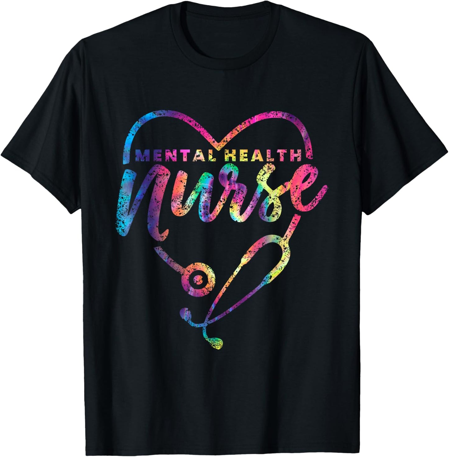 Mental Health Nurse Psychiatry Nursing Psychiatric Nurse T-Shirt - T-Shirt | Black