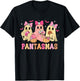 Pantasmas Ghost Funny Spooky Conchas Mexican Halloween Ghost T-Shirt - T-Shirt | Black
