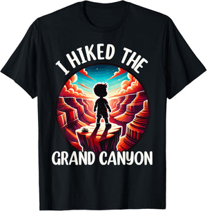 Grand Canyon Hiking, Arizona Grand Canyon Hiker Kids Toddler T-Shirt - T-Shirt | Black