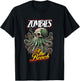 Zombie Shark at the Beach - Undead Horror - Octopus - Ocean Men Women T-Shirt - T-Shirt | Black