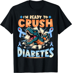 T1d Diabetic Kids Toddler Diabetes Awareness Insulin T-Shirt - T-Shirt | Black