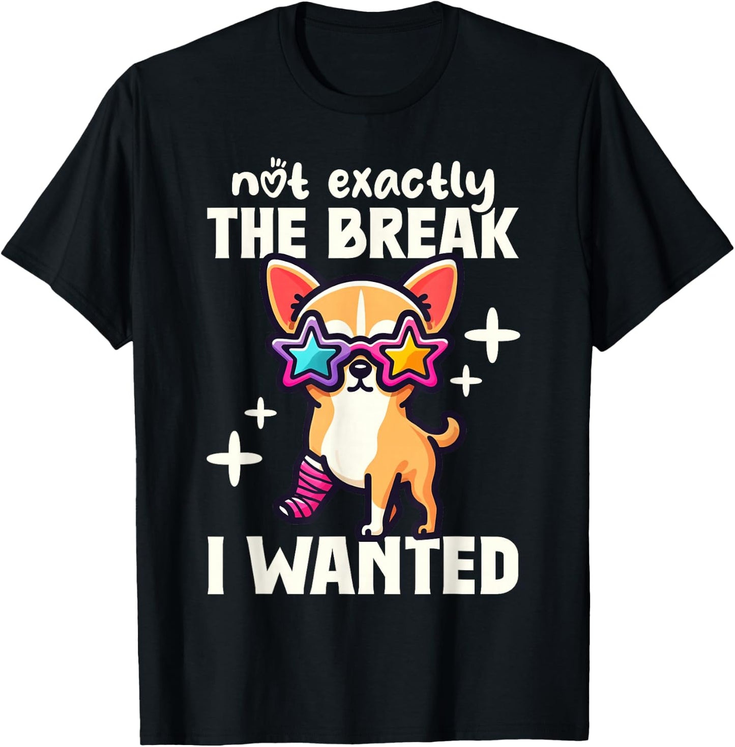 Not Exactly The Break I Wanted Broken Arm Gifts for Kids T-Shirt - T-Shirt | Black