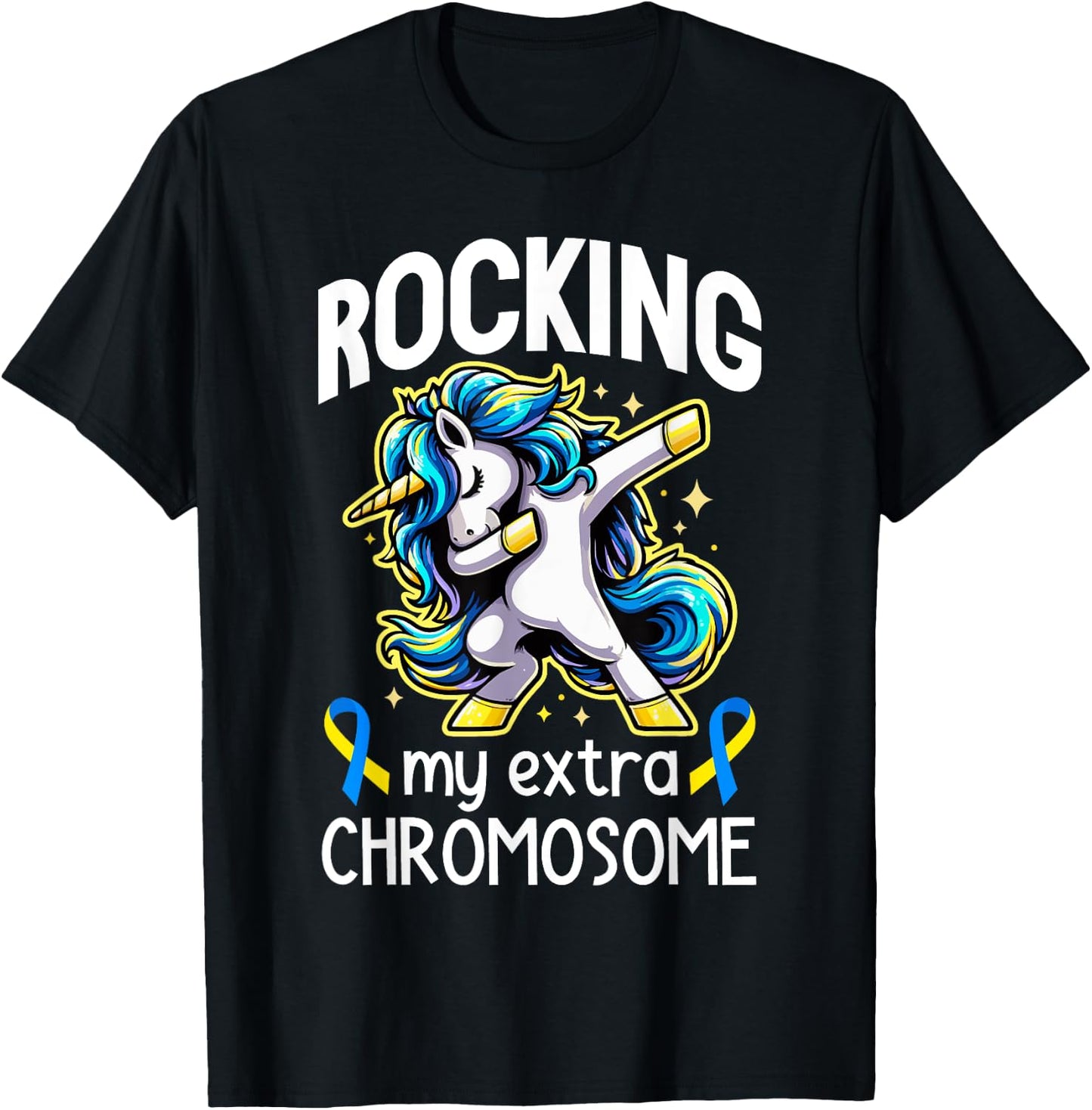Down Syndrome Awareness Day Down Syndrome Daughter Sister T-Shirt - T-Shirt | Black