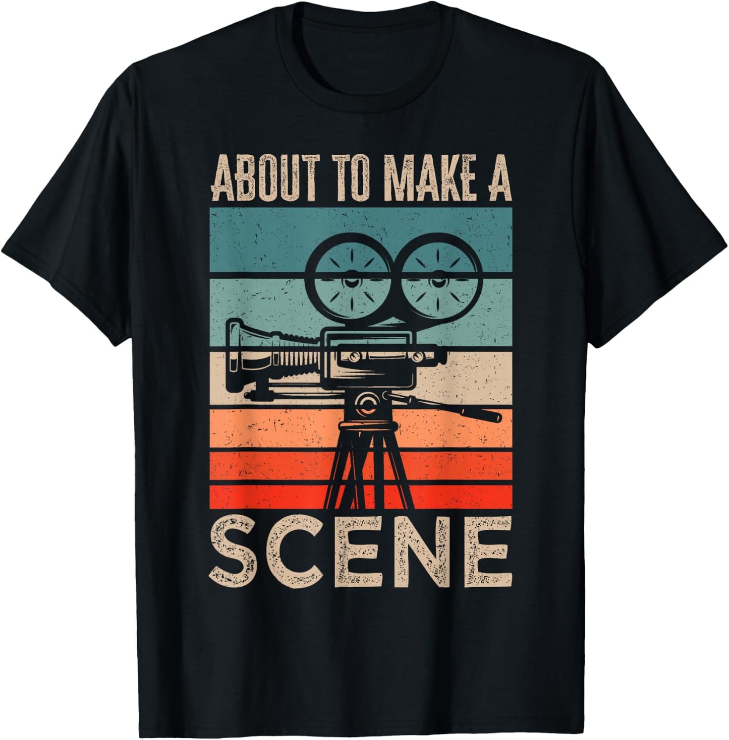 Cinematographer Editor Short Film Writers Movie Maker T-Shirt - T-Shirt | Black