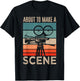 Cinematographer Editor Short Film Writers Movie Maker T-Shirt - T-Shirt | Black