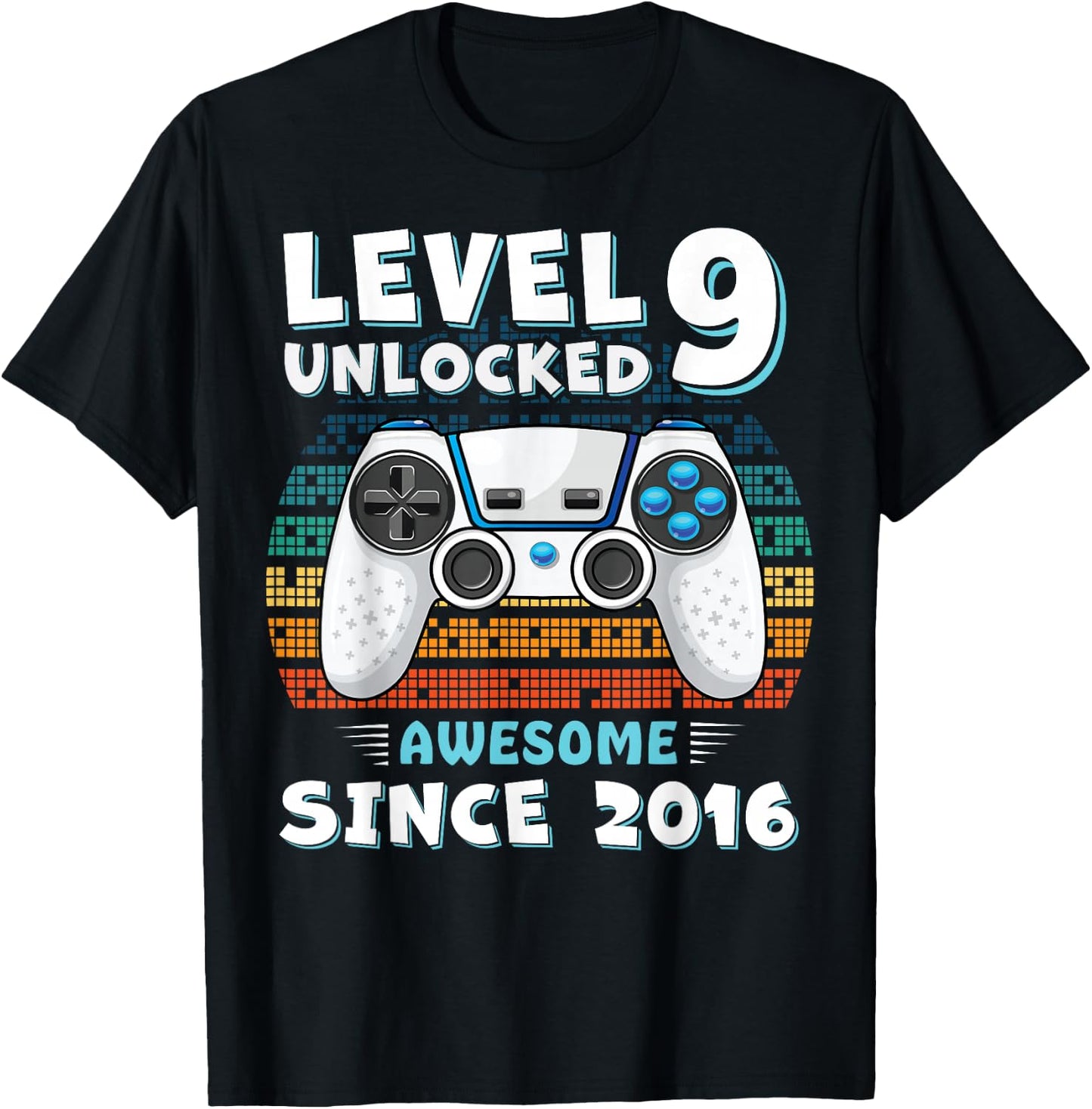 9 Year Old Bday Decorations Son Boy 9yr 2016 9th Birthday T-Shirt - T-Shirt | Black