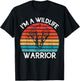 Wildlife Warrior Endangered Animals Conservation Elephant T-Shirt - T-Shirt | Black