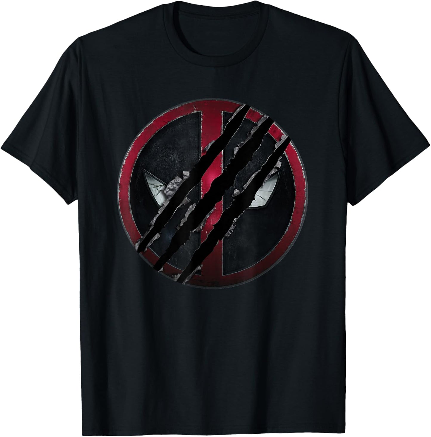 Marvel Studios Deadpool & Wolverine Claws Slashed Icon T-Shirt - T-Shirt | Black