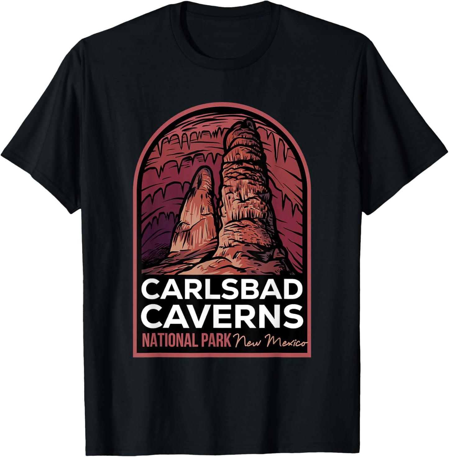 Carlsbad Caverns National Park T-Shirt - T-Shirt | Black