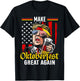 Make Oktoberfest Great Again Trump Beer USA Flag Oktoberfest T-Shirt - T-Shirt | Black