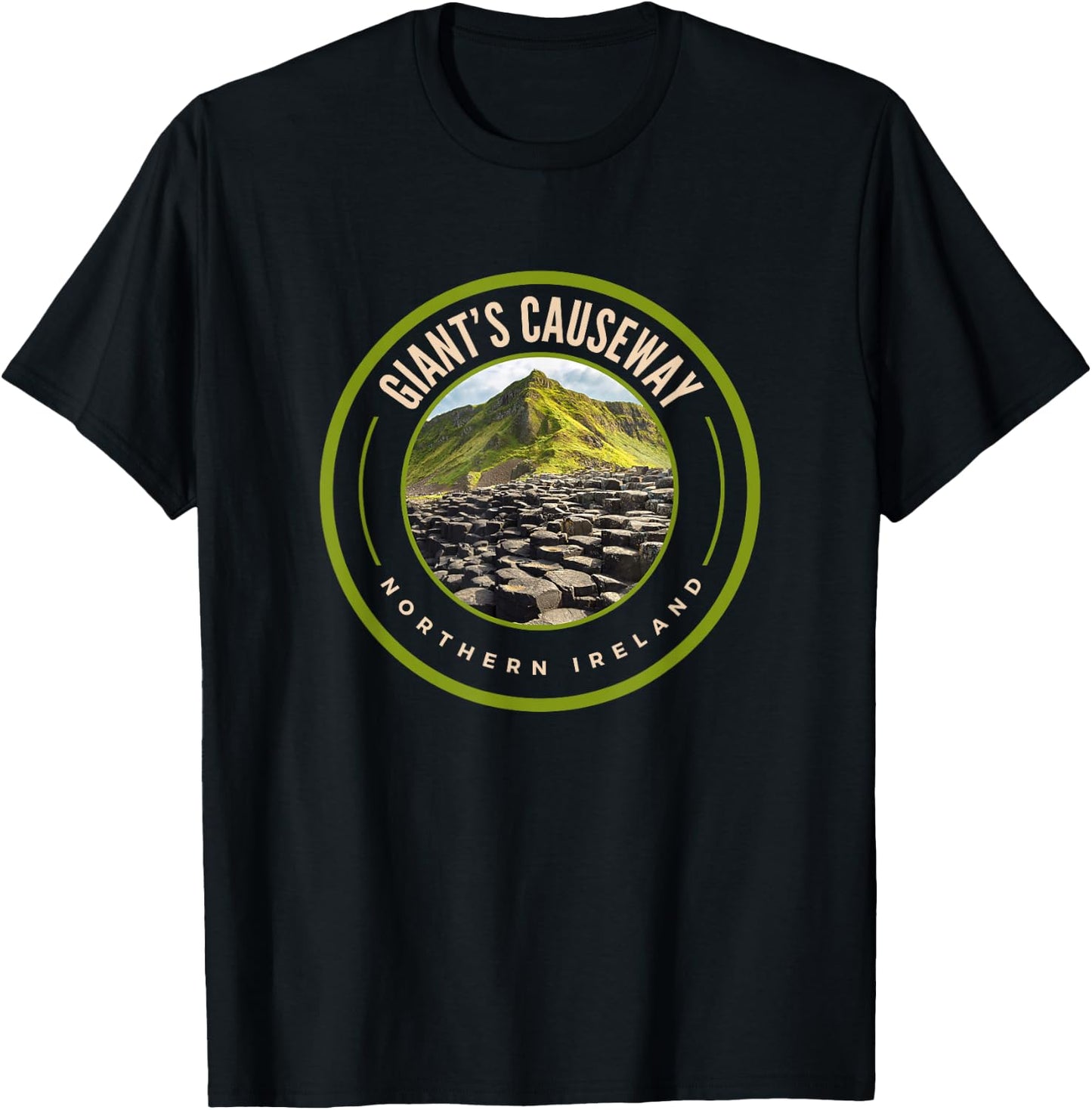 Giants Causeway Northern Ireland - Tops, & Accessories T-Shirt - T-Shirt | Black