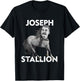 Funny Political Gifts Co. Communist History Gift Stallion Horse Pun Joseph Stalin T-Shirt - T-Shirt | Black