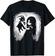 Black Goat Demon Baphomet Goth Dark Alt Aesthetic T-Shirt - T-Shirt | Black