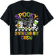 Retro Spooky Ophthalmology Crew Ophthalmologist Halloween T-Shirt - T-Shirt | Black