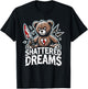 Terrifying Teddy Spooky Plush Horror Teddy Bear Scary T-Shirt - T-Shirt | Black