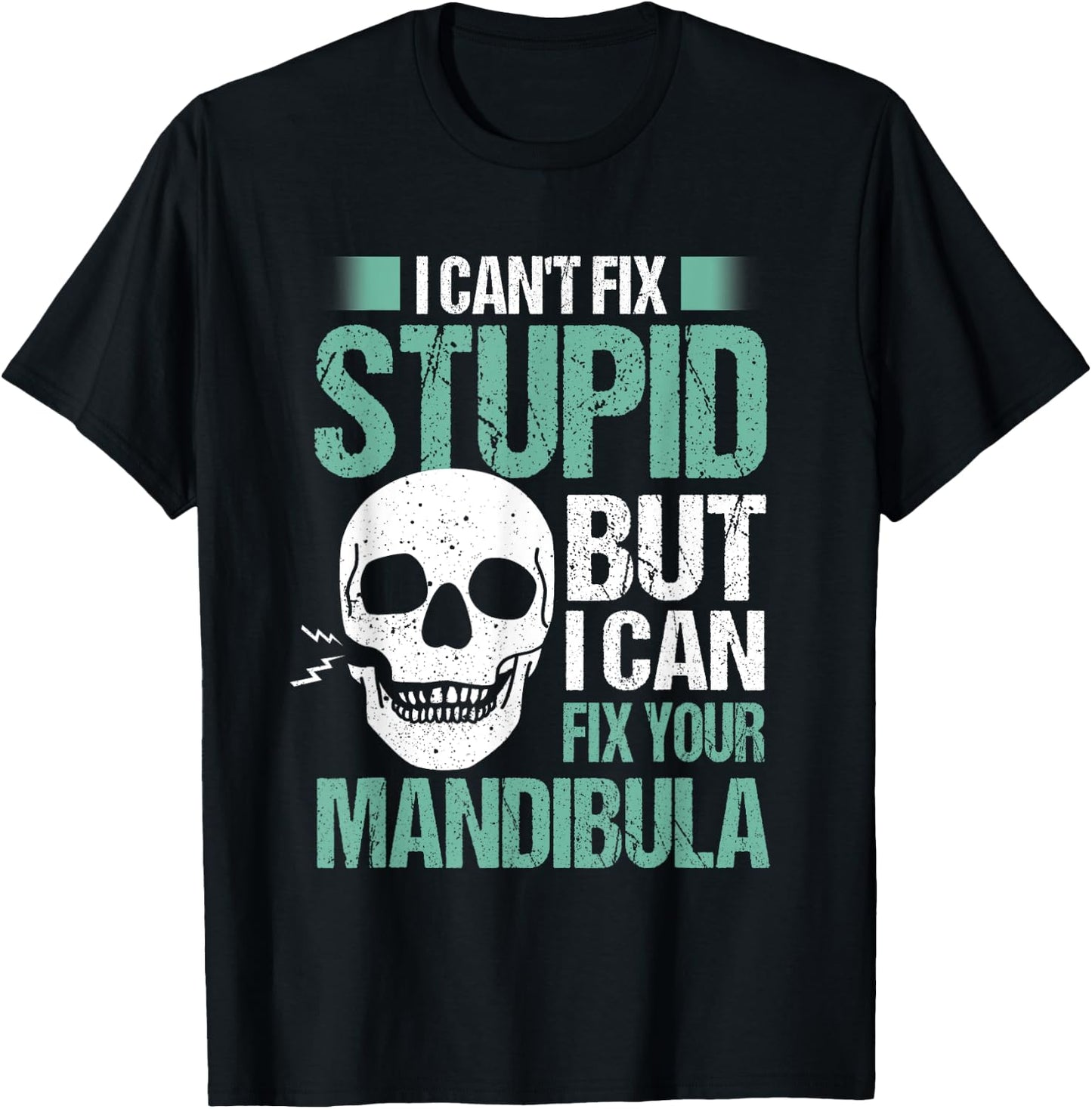 Oral Maxillofacial Surgery Maxillofacial Surgeon T-Shirt - T-Shirt | Black