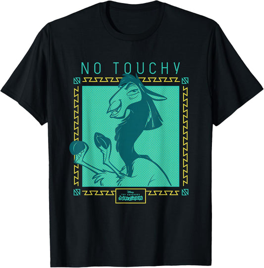 Disney The Emperor's New Groove Llama No Touchy T-Shirt - T-Shirt | Black
