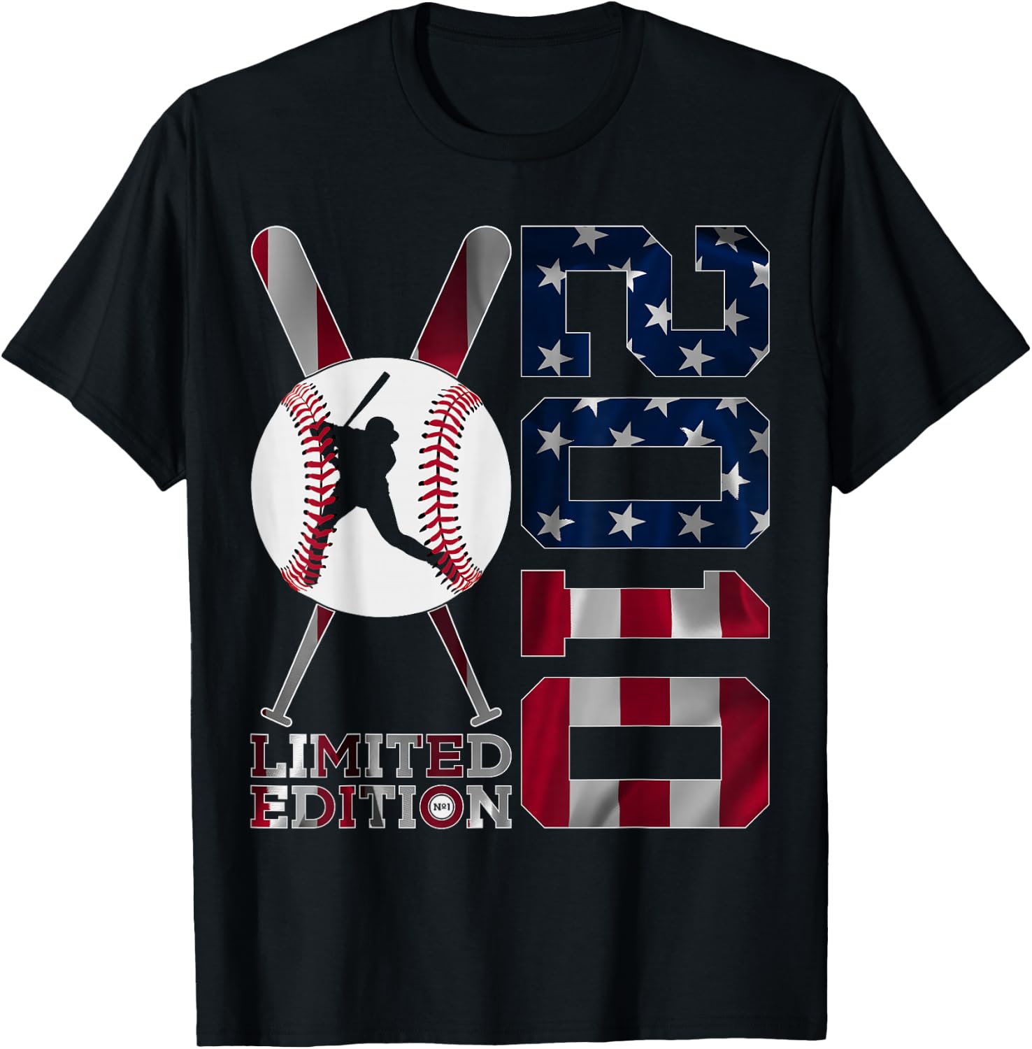 15th BIRTHDAY BASEBALL LIMITED EDITION 2010 T-Shirt - T-Shirt | Black