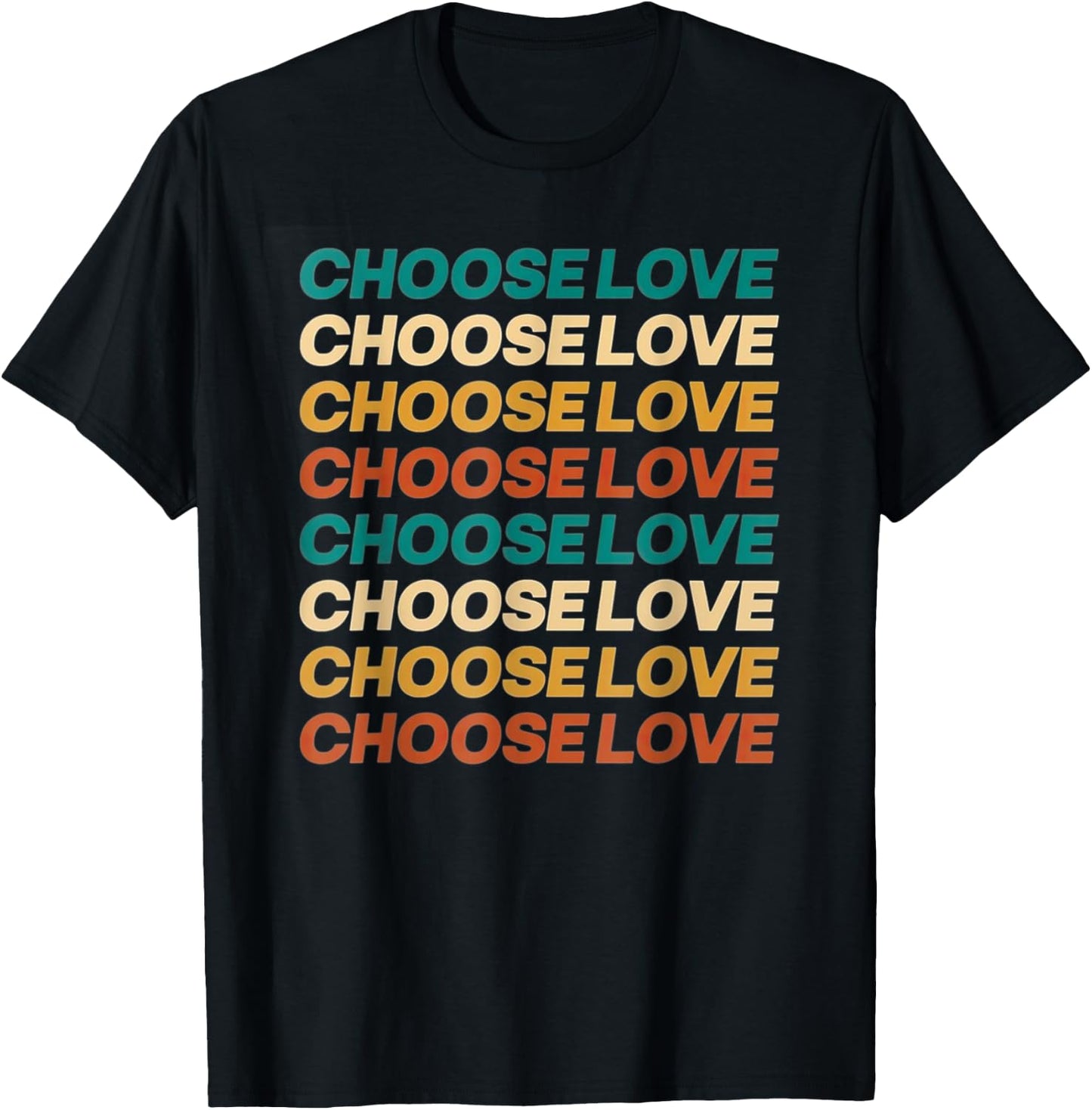 Choose Love - Bills Choose Love - Inspirational T-Shirt - T-Shirt | Black