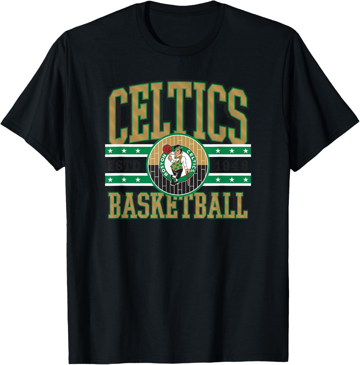 NBA Boston Celtics Courtside T-Shirt - T-Shirt | Black