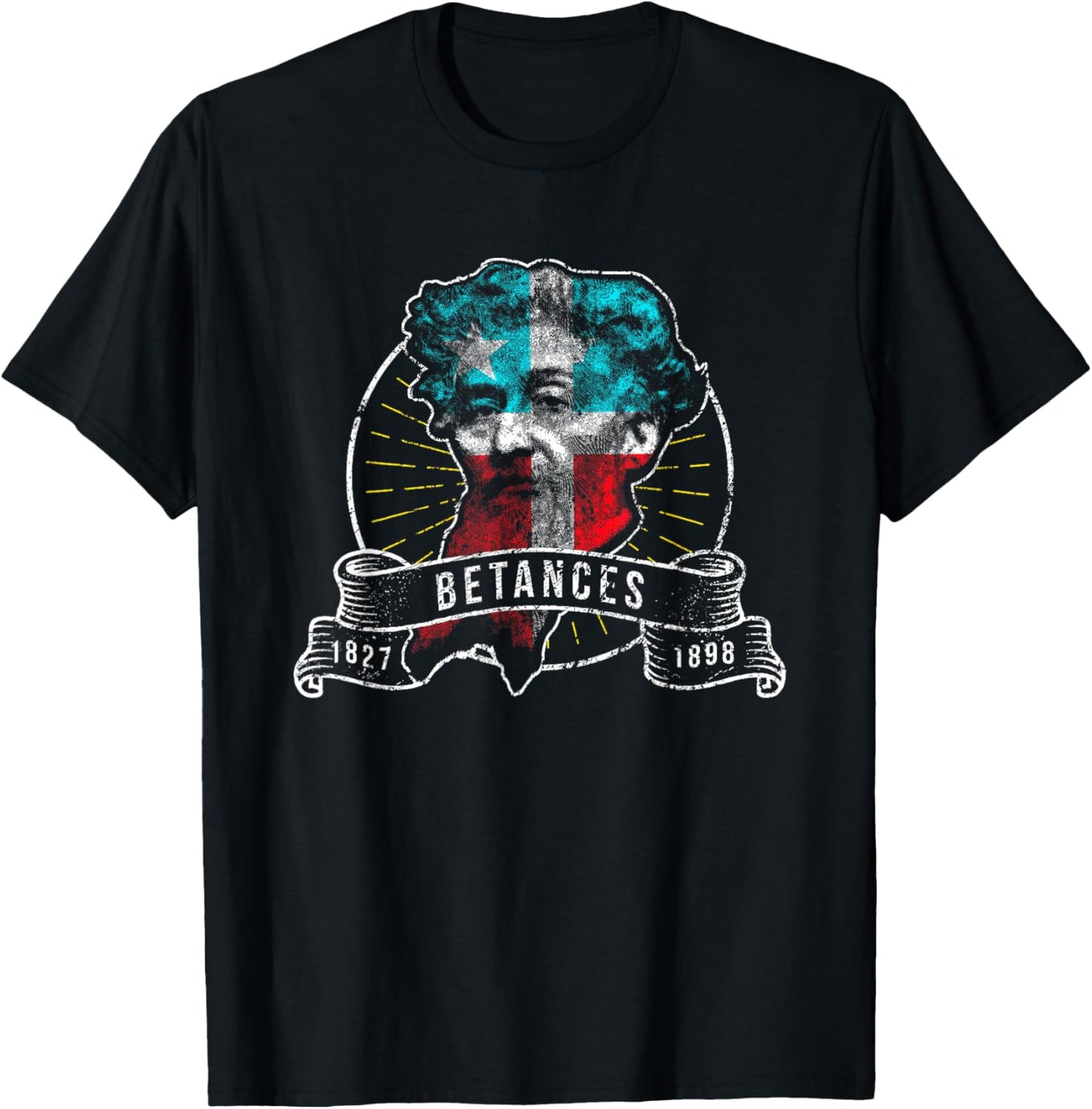 Betances Puerto Rico T-Shirt - T-Shirt | Black