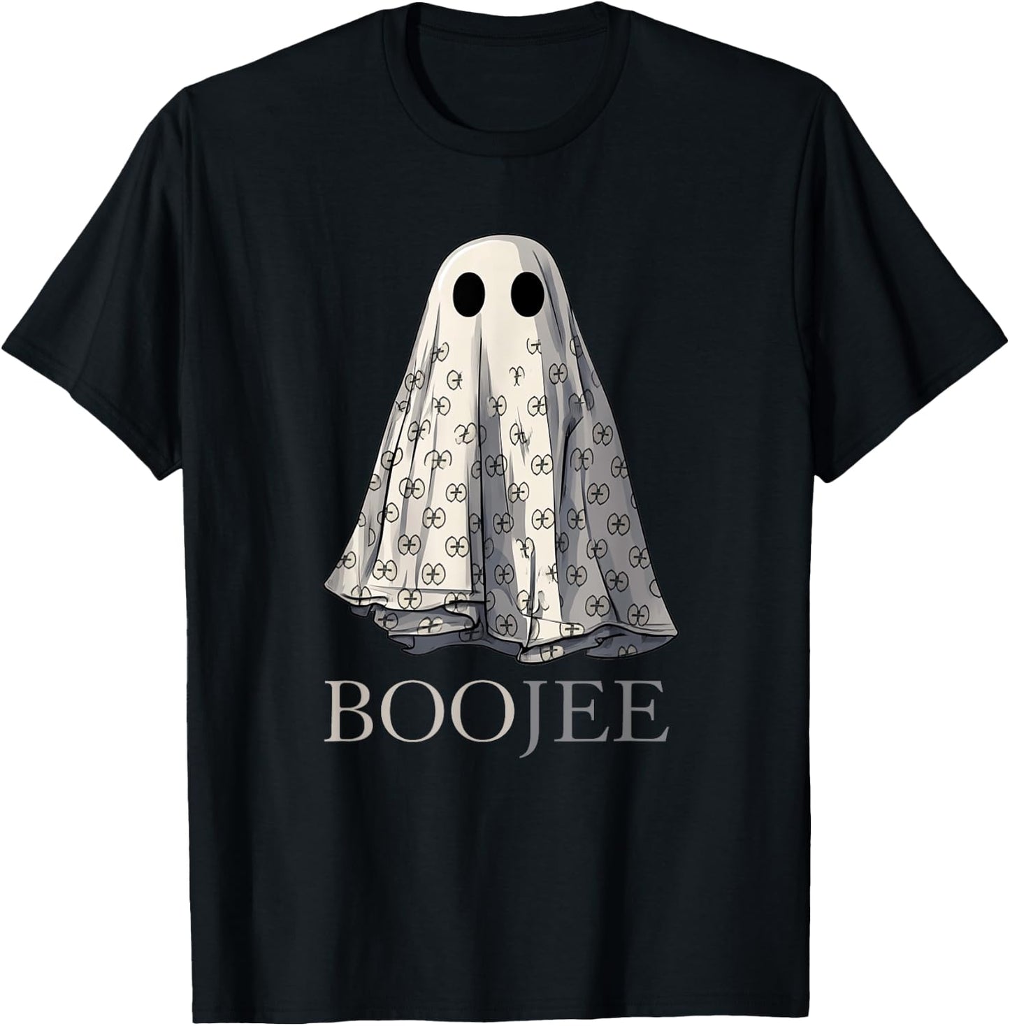 Boo Jee Ghost | Boujee Halloween Costume Trick Or Treat T-Shirt - T-Shirt | Black